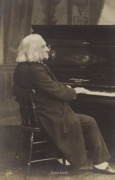 Retrato de Franz Liszt de European Photographer